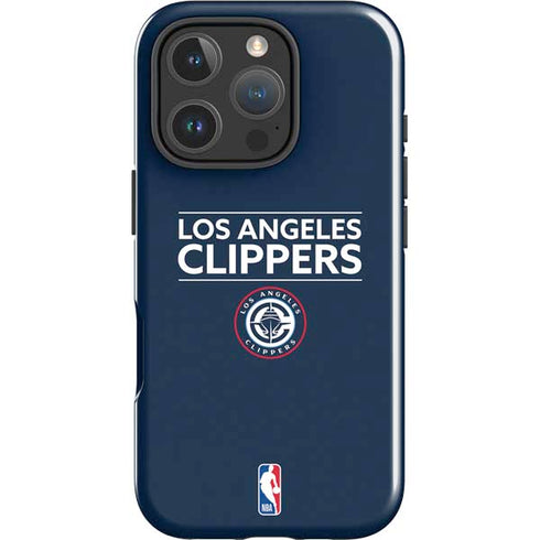 NBA Los Angeles Clippers Standard Blue iPhone 16 Pro Max Impact Case